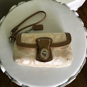 Coach wristlet